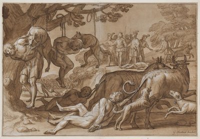 Kong Jarmeric setter fangede Wends til tortur av Gerard van Honthorst