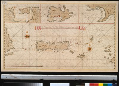 Omriss av øya St. John av Puerto Rico av Gerard van Keulen