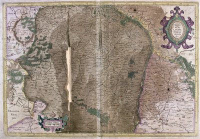 Frankrike (gravering av Gerardus Mercator