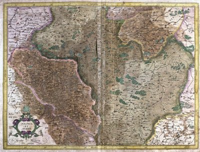 Polen (gravering av Gerardus Mercator