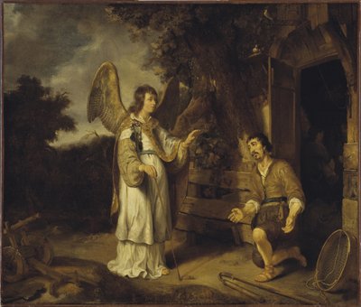 Engelen og Gideon, 1640 av Gerbrand van den Eeckhout