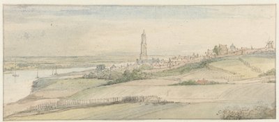View of Rhenen and the Rhine from the East   1385838   no       norwegian Successfully Translated  Original: Jesus and the Women of Samaria, from the Altarpiece of the Transfiguration, pradella panel Translat: Jesus and the Women of Samaria, from the Altar av Gerbrand van den Eeckhout