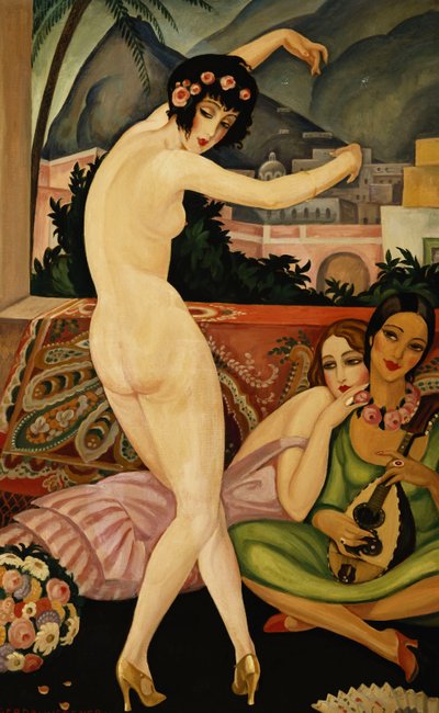 Danseren; Danseren av Gerda Marie Frederike Wegener