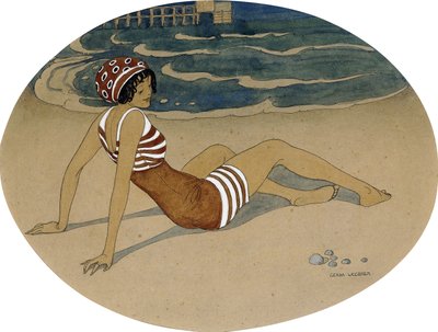 Den nye badedrakten av Gerda Marie Frederike Wegener