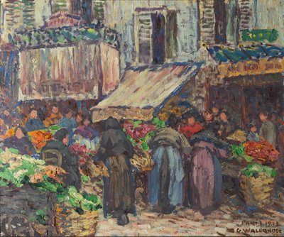 Fra Les Halles Paris av Gerda Wallander