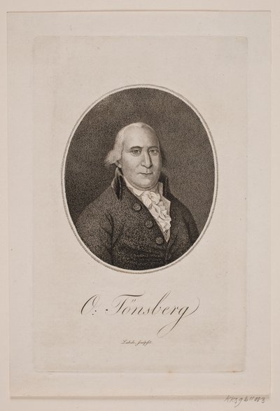 Otto Thott Tønsberg av Gerhard Ludvig Lahde