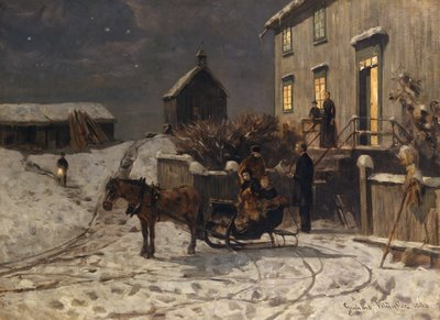 julestemning av Gerhard Peter Frantz Vilhelm Munthe