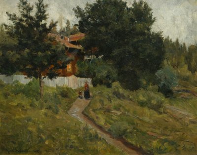 Kvinne og barn av Gerhard Peter Frantz Vilhelm Munthe