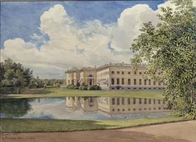 Alexanderpalasset i Tsarskoye Selo, 1831 av Gerhard Wilhelm Reutern von