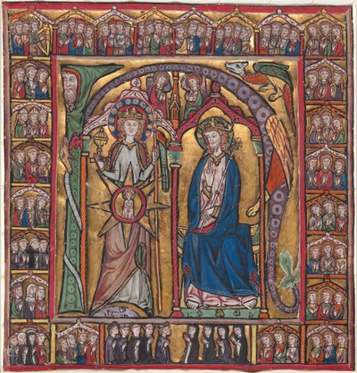 Kirkens triumf av German 13th Century