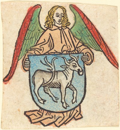 Bokskilt av Hilprand Brandenburg av Bibrach av German 15th Century