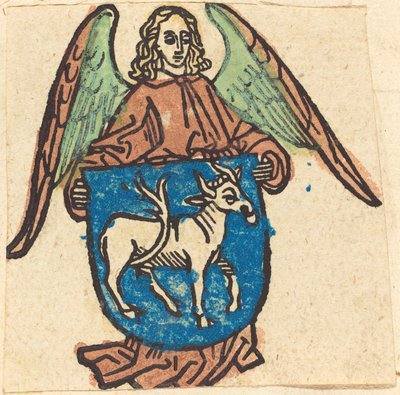 Bokplate av Hilprand Brandenburg av Bibrach av German 15th Century