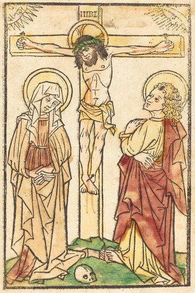 Kristus på korset av German 15th Century