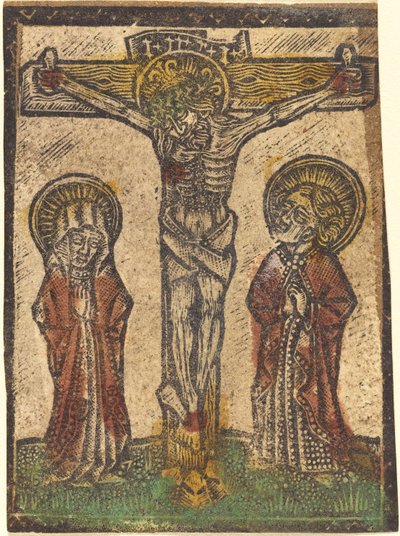 Kristus på korset av German 15th Century