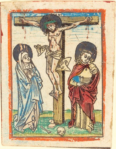 Kristus på korset av German 15th Century