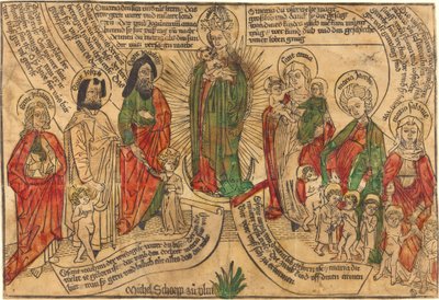 Hellig slektskap av German 15th Century