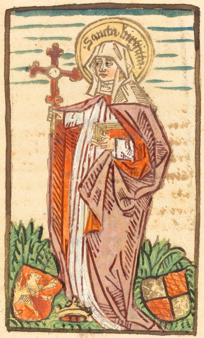 Den hellige Birgitta av German 15th Century