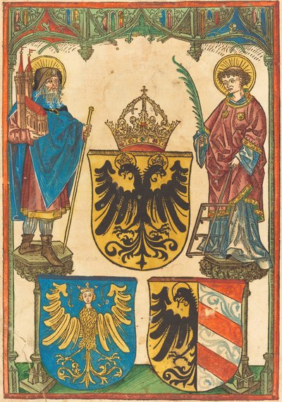 Saint Sebaldus og Saint Lawrence av German 15th Century