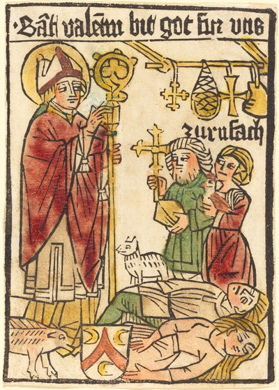 Saint Valentine av German 15th Century