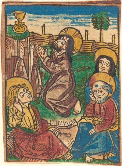 Kvalen i hagen av German 15th Century
