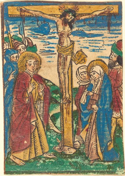 Korsfestelsen av German 15th Century