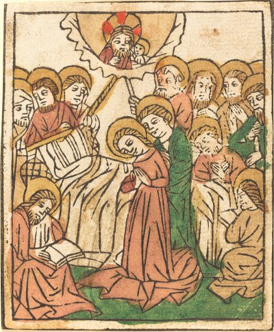 Jomfruens død av German 15th Century
