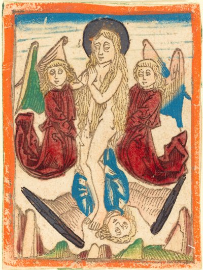 Ekstasen til Maria Magdalena av German 15th Century