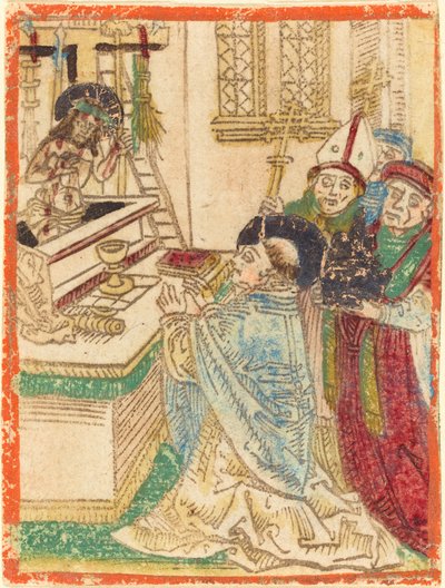 Sankt Gregors messe av German 15th Century