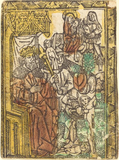 Massakren på de uskyldige av German 15th Century