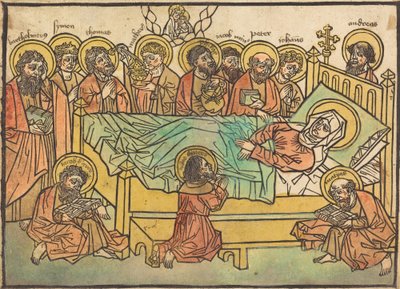 Jomfruens død av German 15th Century or Peter Maler