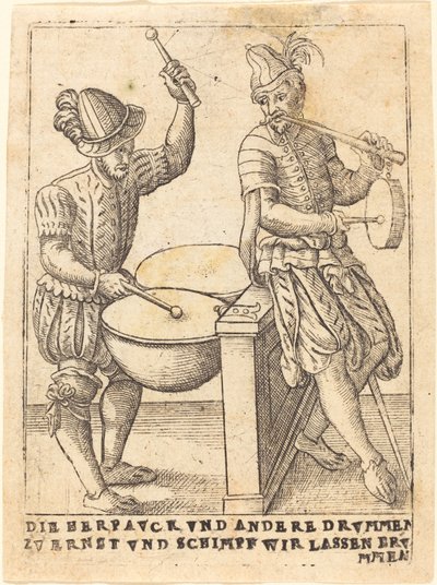Den Herpavck og andre Drvmmen seriøst og Schimpf lar vi oppmuntre av German 16th Century