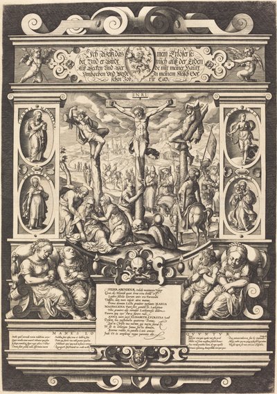Begravelsesmonument til Feuerabends døtre av German 16th Century