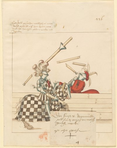 Italiensk fredsturnering av German 16th Century