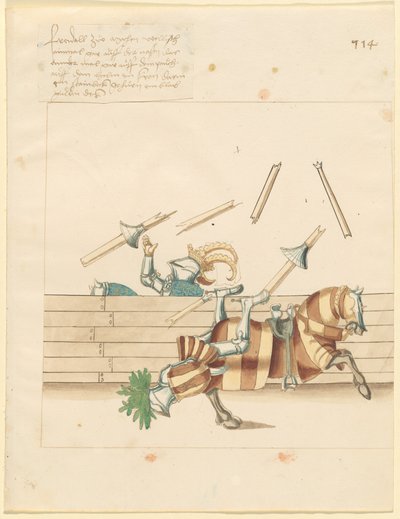 Italiensk Fredsdyst av German 16th Century
