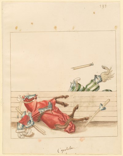Italiensk fredsturnering av German 16th Century