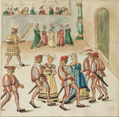 Maskerade av German 16th Century