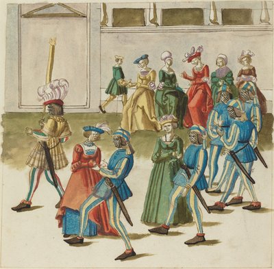 Maskerade av German 16th Century