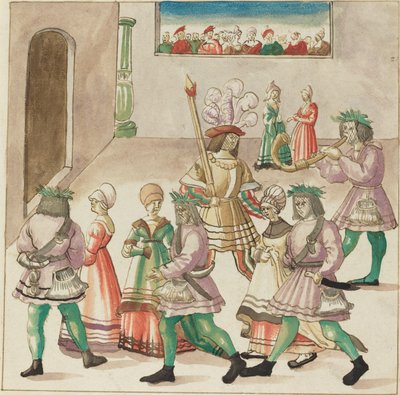 Maskerade av German 16th Century