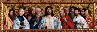 Kristus og de tolv apostler, andre halvdel av 1400-tallet av German Master