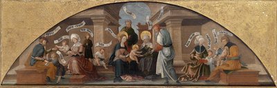 Det hellige slektskap, tidlig på 1500-tallet. av German Master
