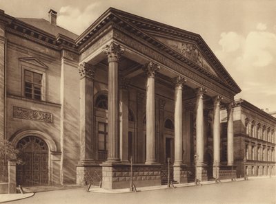 Leine-palasset, Hannover (s/h-bilde) av German Photographer