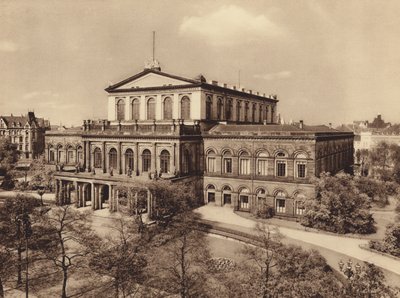 Statsoperaen i Hannover (s/h-bilde) av German Photographer