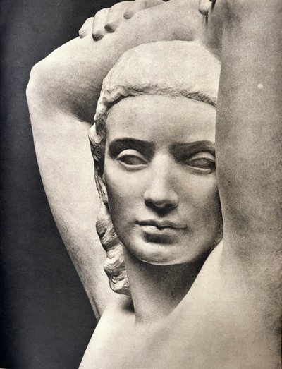 Den tyske fysiognomien fra den store utstillingen for tysk kunst i 1941, Haus der Deutschen Kunst, fra #39;Signal#39; Magazine av German Photographer