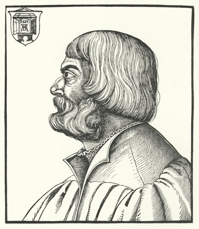 Albrecht Durer , tysk maler og trykkeri (gravering) av German School