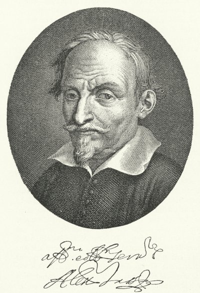 Alessandro Tassoni , italiensk poet og forfatter (gravering) av German School