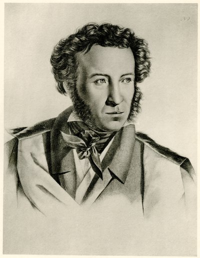 Alexander Pushkin av German School
