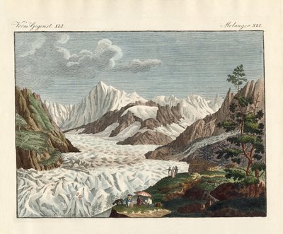 Alpene isbre av German School