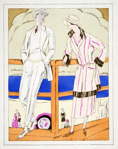 Ammeer, Outfits by Gerard Bresser, fra Styl, pub.1922 (pochoir-trykk) av German School