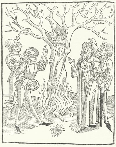 En illustrasjon fra Visdommens bok av German School