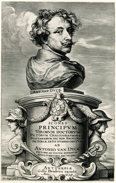 Antonius van Dyck av German School